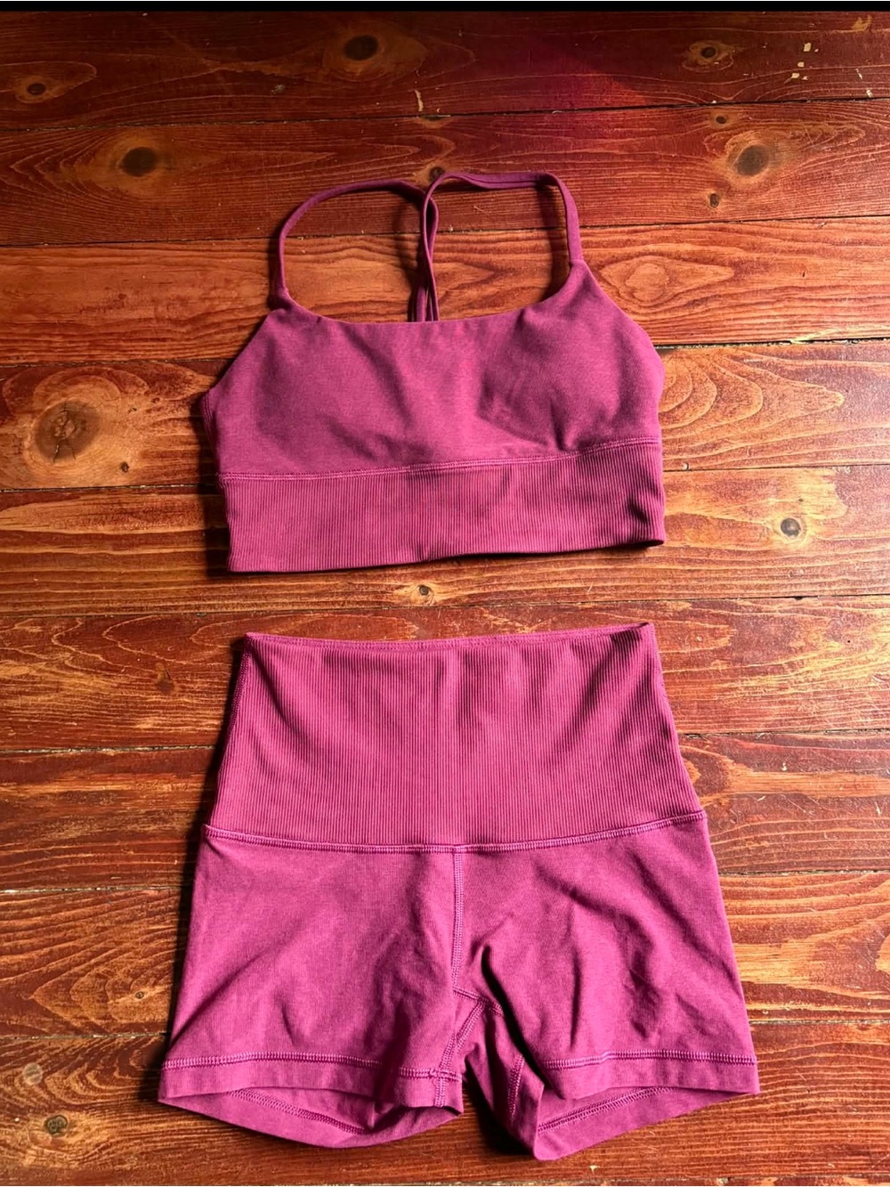 Aritzia TNA action work out set